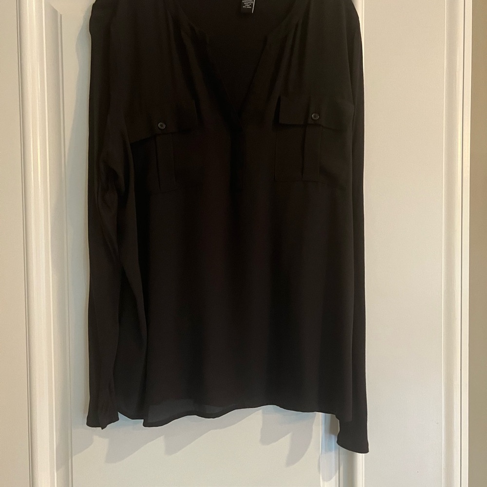 Black Long Sleeve Blouse